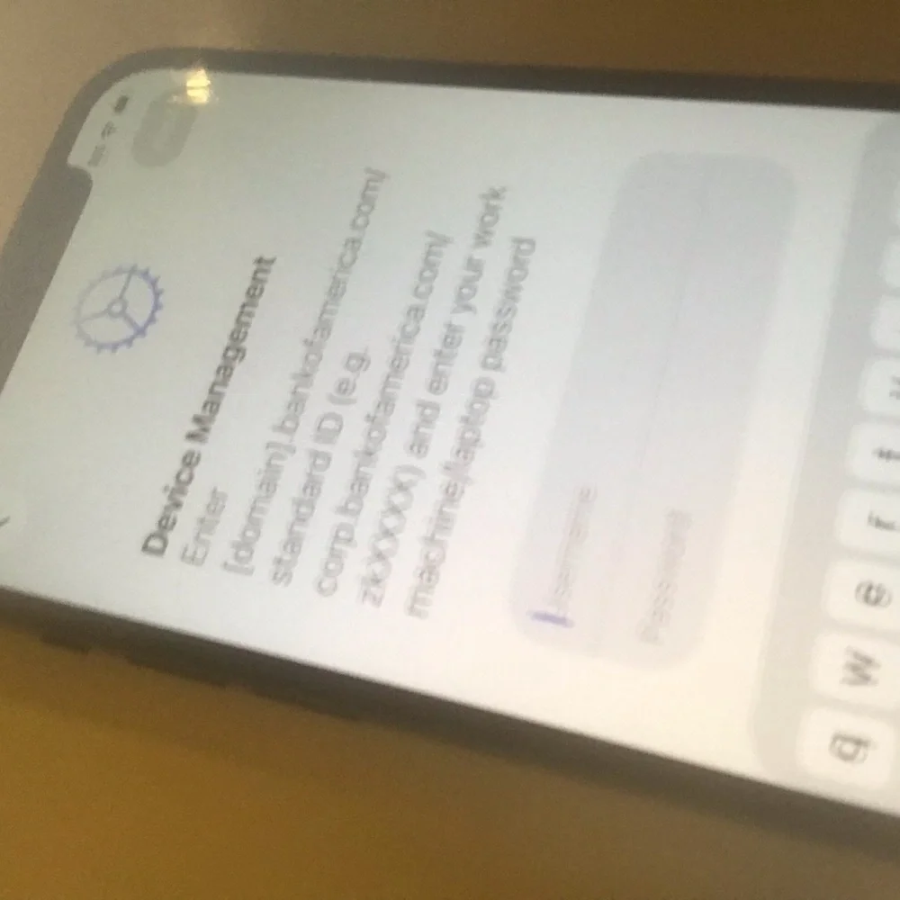 Blue Apple IPhone 12 must be unlocked by a Computer or for Parts.